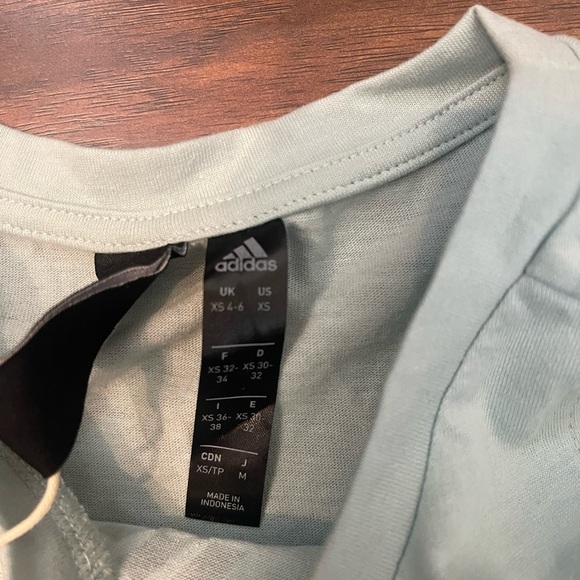 NWT Adidas Double Twist Tank Size XS - Picture 2 of 6